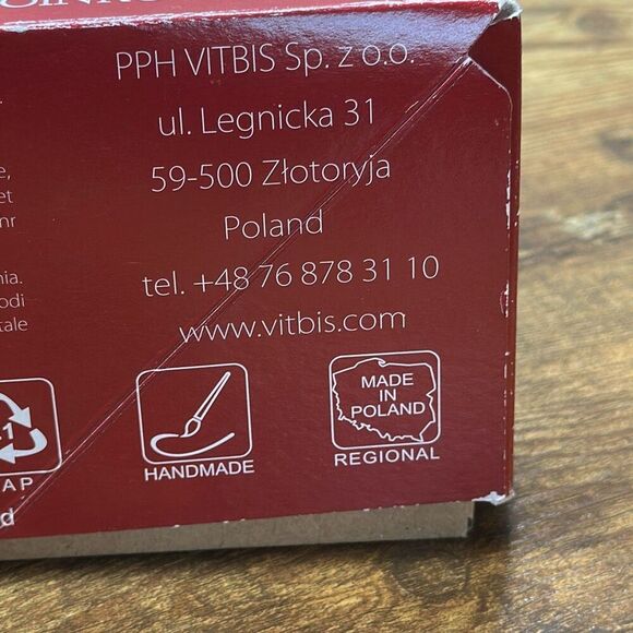 Vitbis Christmas Vintage Glass Ornaments with Crown set of 4 Made in Poland - Picture 8 of 9